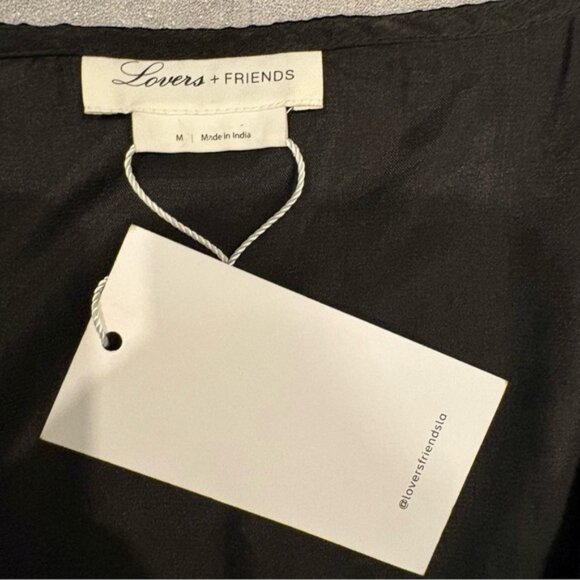 LOVERS   FRIENDS Ashton Romper Robe Size Medium NWT - Picture 8 of 11